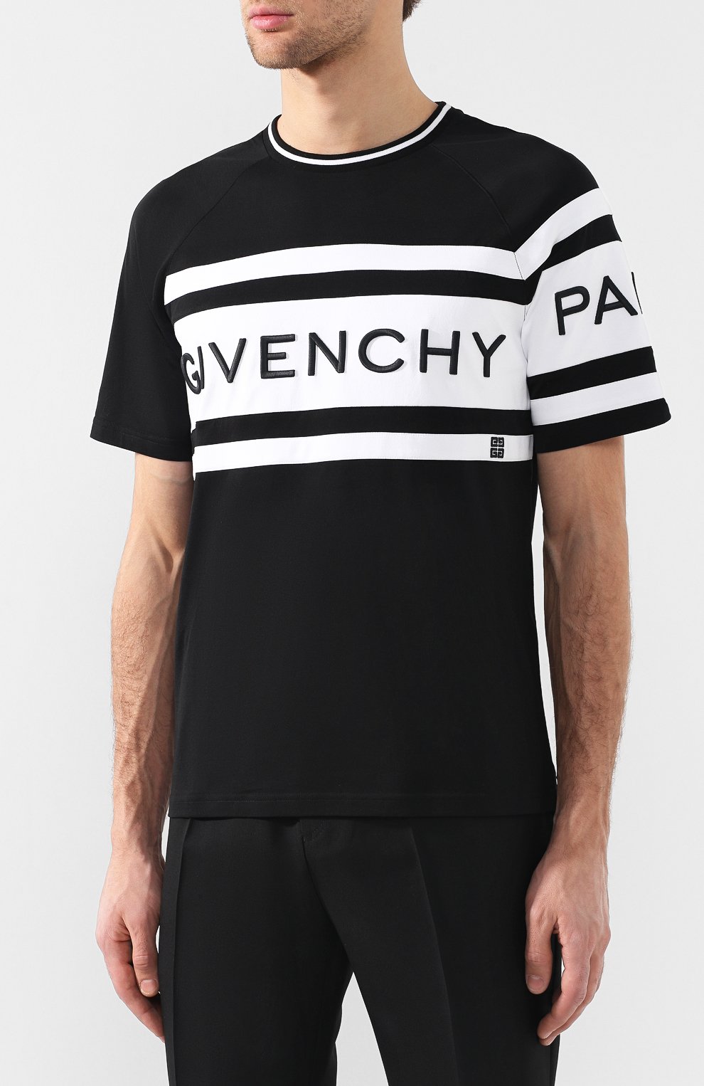 Хлопковая футболка GIVENCHY, арт. BM70KV3002, фото 3