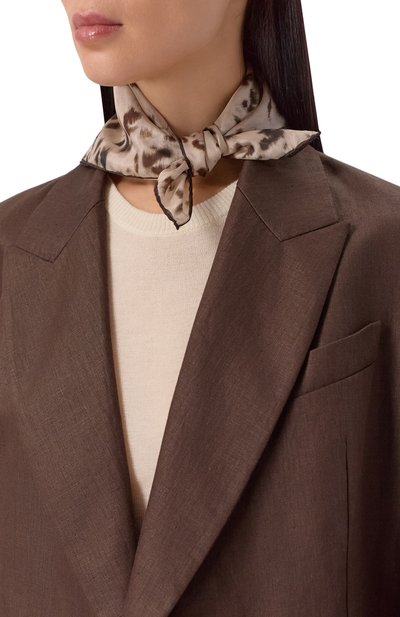 Женский шелковый платок BRUNELLO CUCINELLI, арт. MF0U0003P