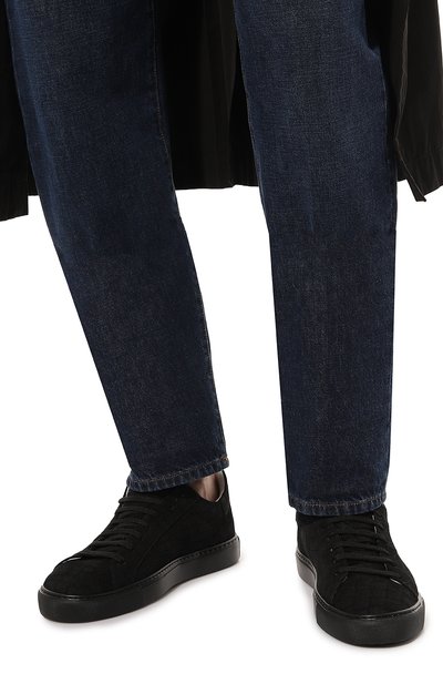 Замшевые кеды HIDE AND JACK, арт. CR0LBLKBLK, ф ото 3