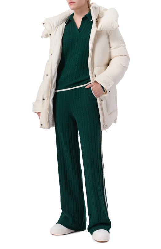 Шерстяные брюки MC2 Saint Barth DIN0001-00026I/DINARD Зелёный  DIN0001-00026I/DINARD Фото 2