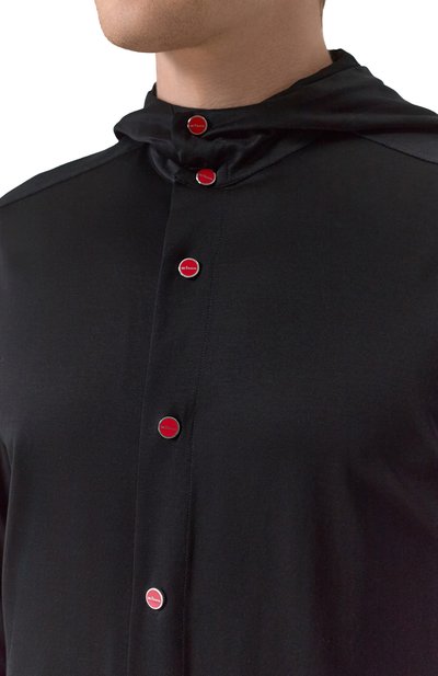 Хлопковая рубашка KITON, арт. UMCPETEH0923417, фото 5