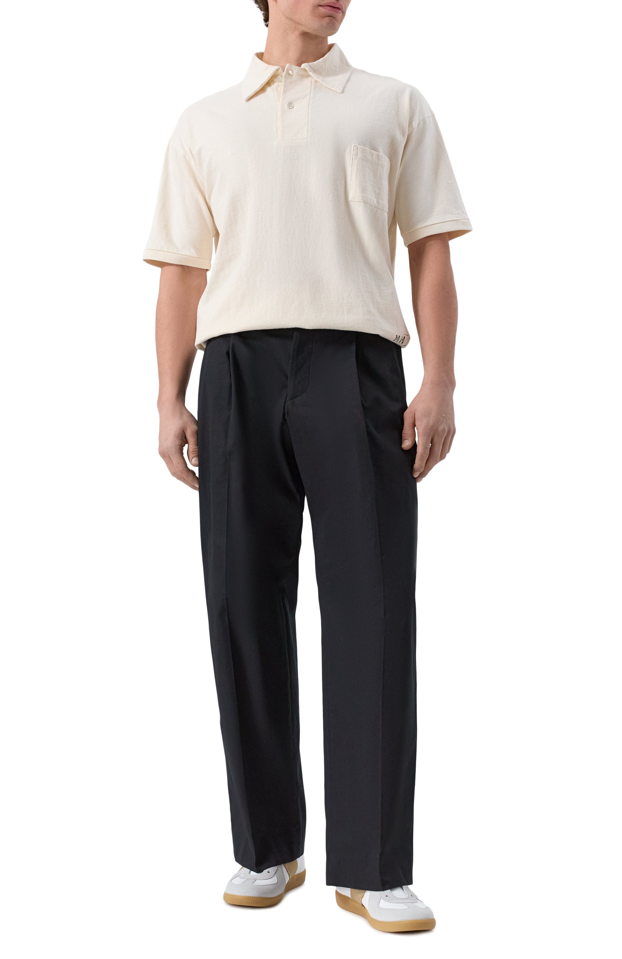 Хлопковое поло MAISON MARGIELA, арт. S50GL0060/M20061, фото 2