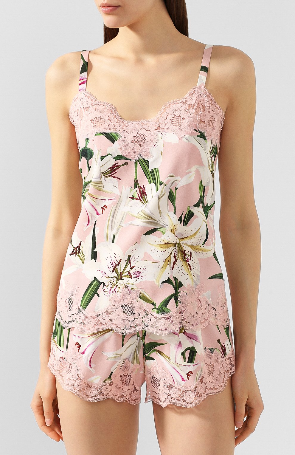 Шелковый топ DOLCE & GABBANA, арт. 07A00T/FSAYV, фото 3