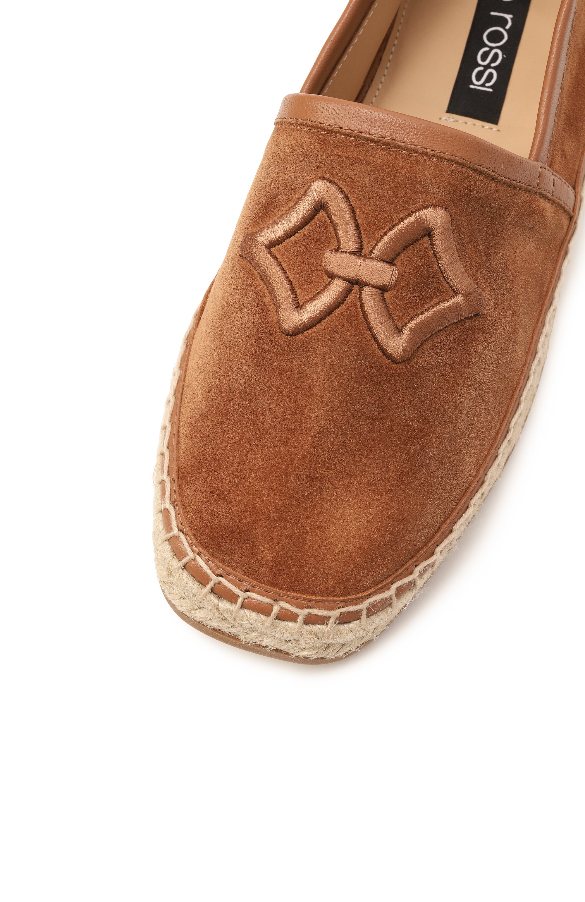 Замшевые эспадрильи sr sea scale embroidery SERGIO ROSSI, арт. B11760/MAF442, фото 7