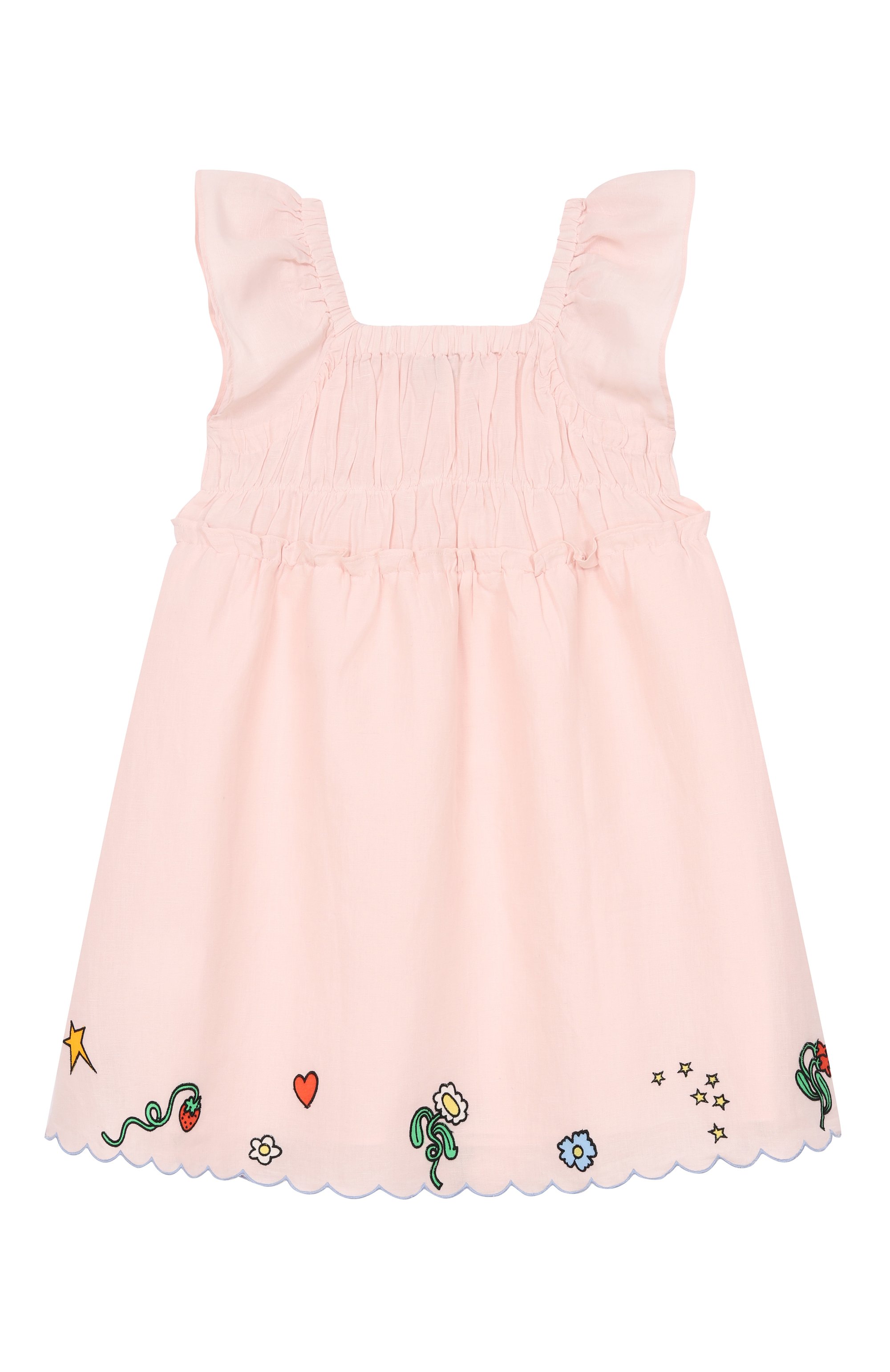 Сарафан изо льна и хлопка STELLA MCCARTNEY, арт. TY1E22, фото 2