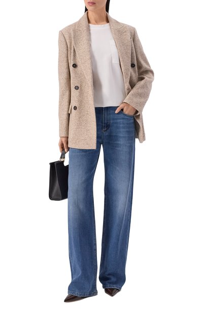 Хлопковая футболка BRUNELLO CUCINELLI, арт. M0T81EC710, фото 2