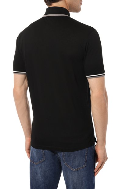 Хлопковое поло EMPORIO ARMANI, арт. 6R1F82/1JTKZ, фото 4