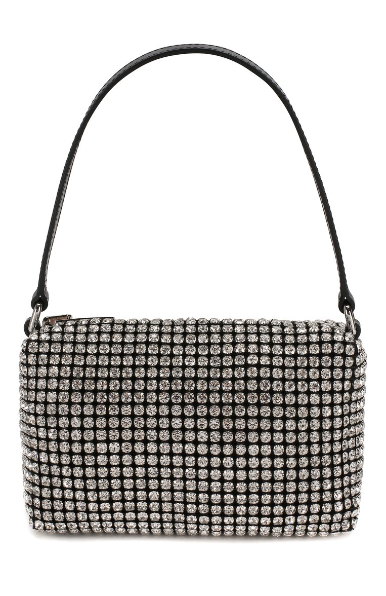 Женская сумка ALEXANDER WANG белого цвета, арт. 2019P0813J | Фото 1 (Размер: mini; Материал: Натуральная кожа; Женское Кросс-КТ: Вечерняя сумка; Случай: Вечерний; Сумки-технические: Сумки top-handle; Материал сплава: Проставлено; Драгоценные камни: Проставлено)
