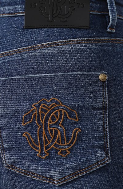 Расклешенные джинсы ROBERTO CAVALLI, арт. IQJ233/DS007, фото 5