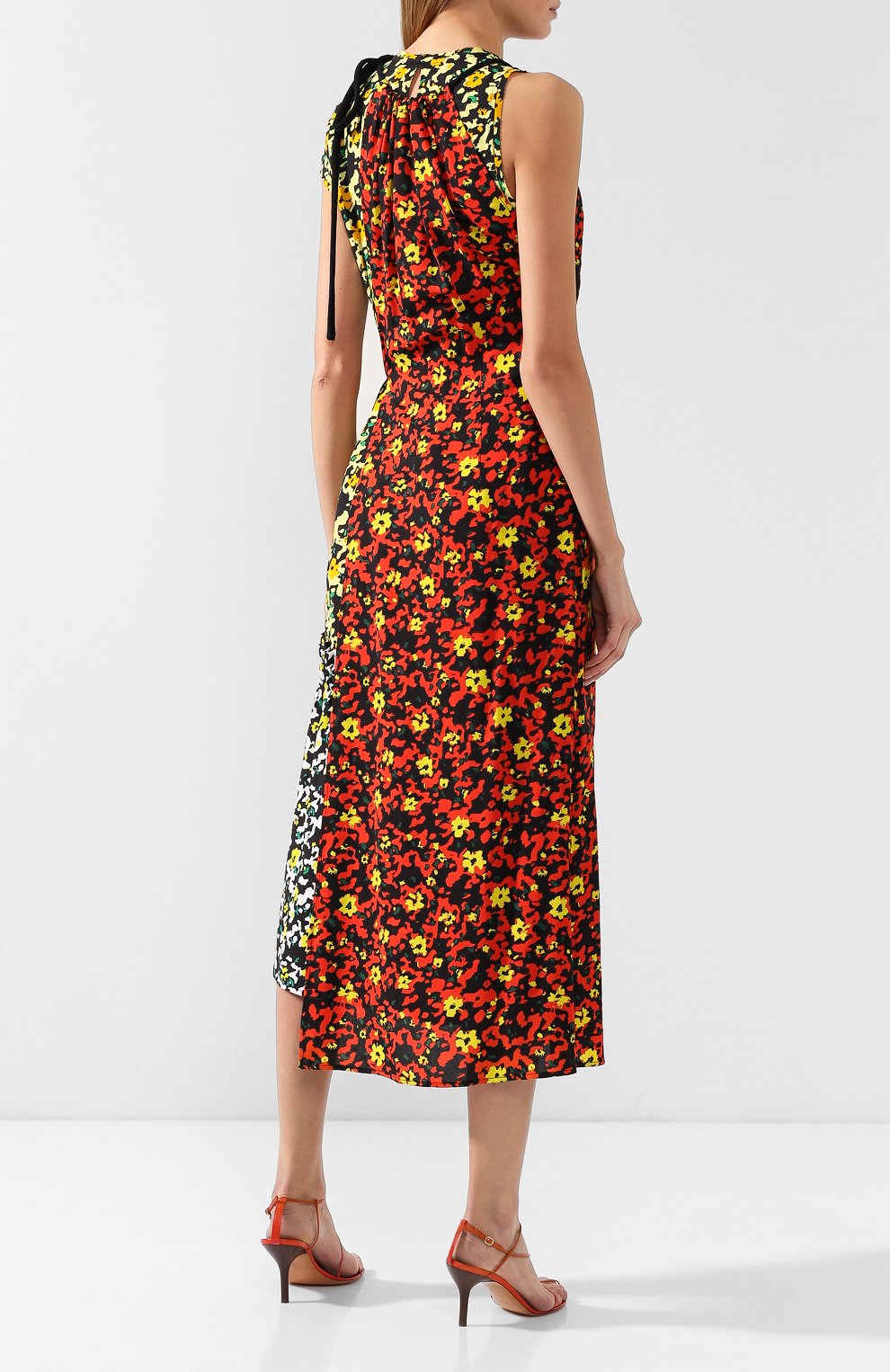 Платье с принтом PROENZA SCHOULER, арт. R1913046-BYP43, фото 4