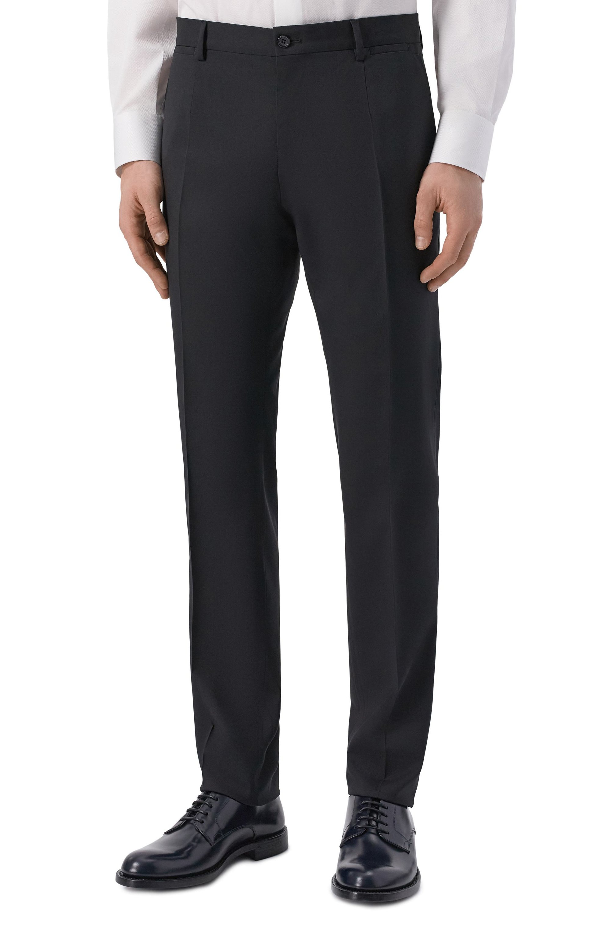 Шерстяной костюм DOLCE & GABBANA черного цвета по цене 315500 руб., арт. GK0EMT/FUBFT, фото 4 Шерстяной костюм DOLCE & GABBANA, арт. GK0EMT/FUBFT, фото 4