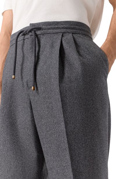 Шерстяные брюки BRUNELLO CUCINELLI, арт. M038PE1710, фото 5