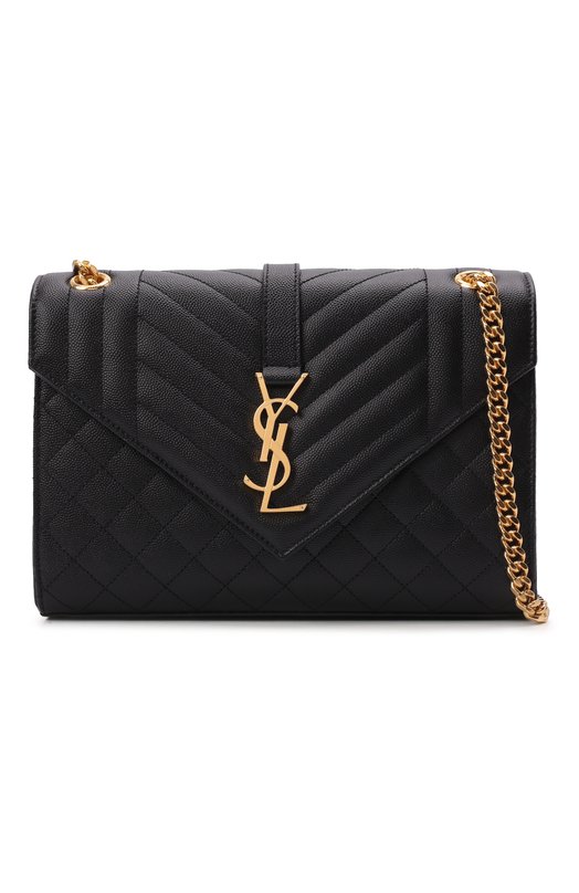 Сумка Monogram Envelope medium Saint Laurent 600185/B0W91 Чёрный  600185/B0W91 Фото 6