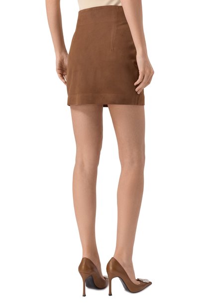 Замшевая юбка ZEYNEP ARCAY, арт. SS25SK06, фото 4