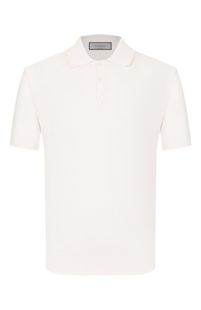 Мужская хлопковое поло CANALI, арт. C1164/MK02460
