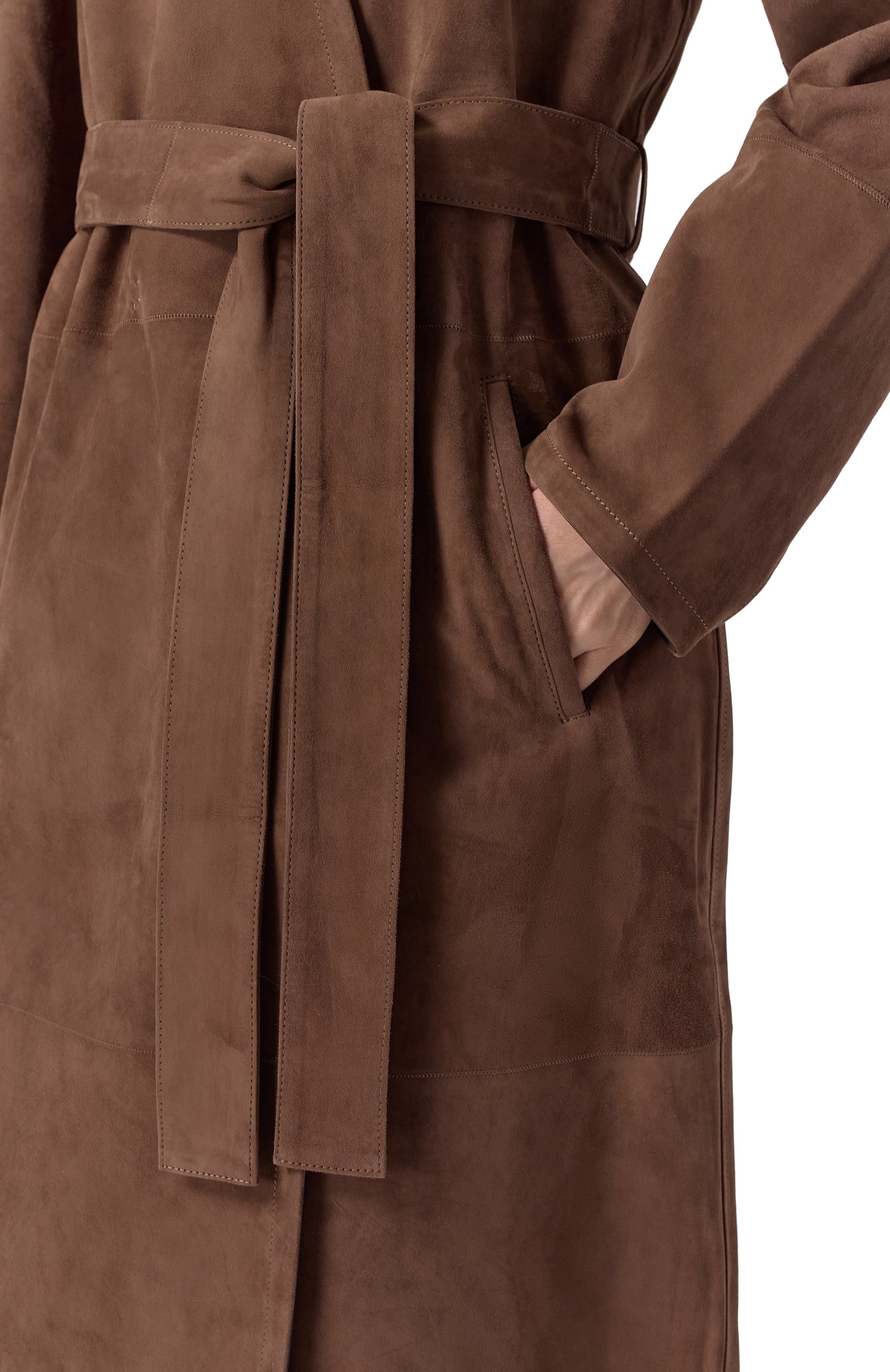 Замшевое пальто VENERA M., арт. MYT/141SZP/120V, фото 5