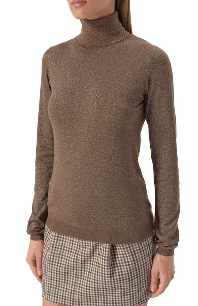 Водолазка из кашемира и шелка BRUNELLO CUCINELLI, арт. M41800063P, фото 3