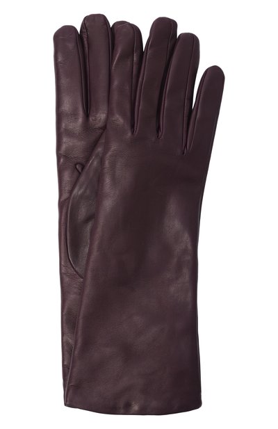 Женские кожаные перчатки MVST, арт. SG12/304 4BT-RU VI0LA1/NAPPA CASH LINED