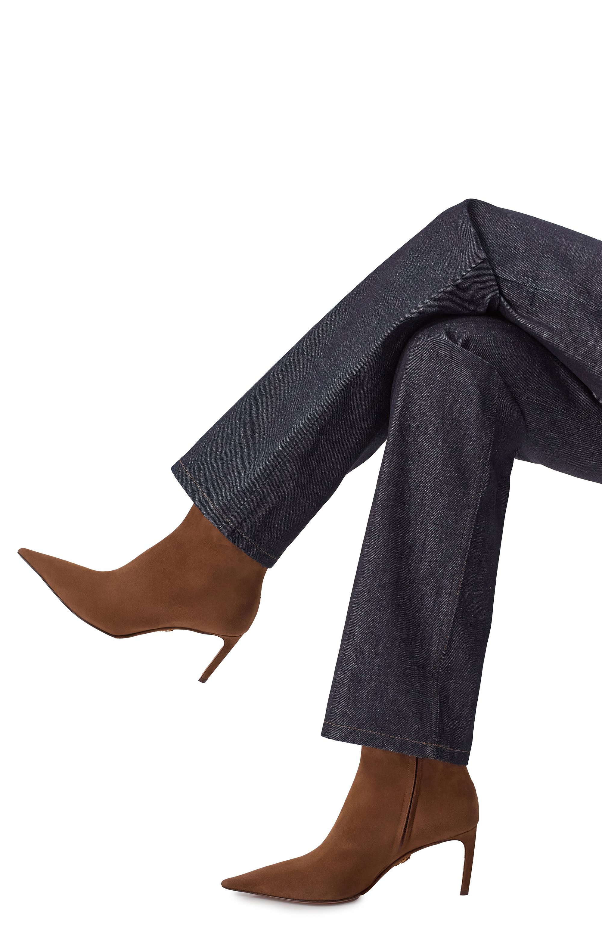 Замшевые ботильоны devotion 75 DOLCE & GABBANA, арт. CT1083/A1275, фото 2