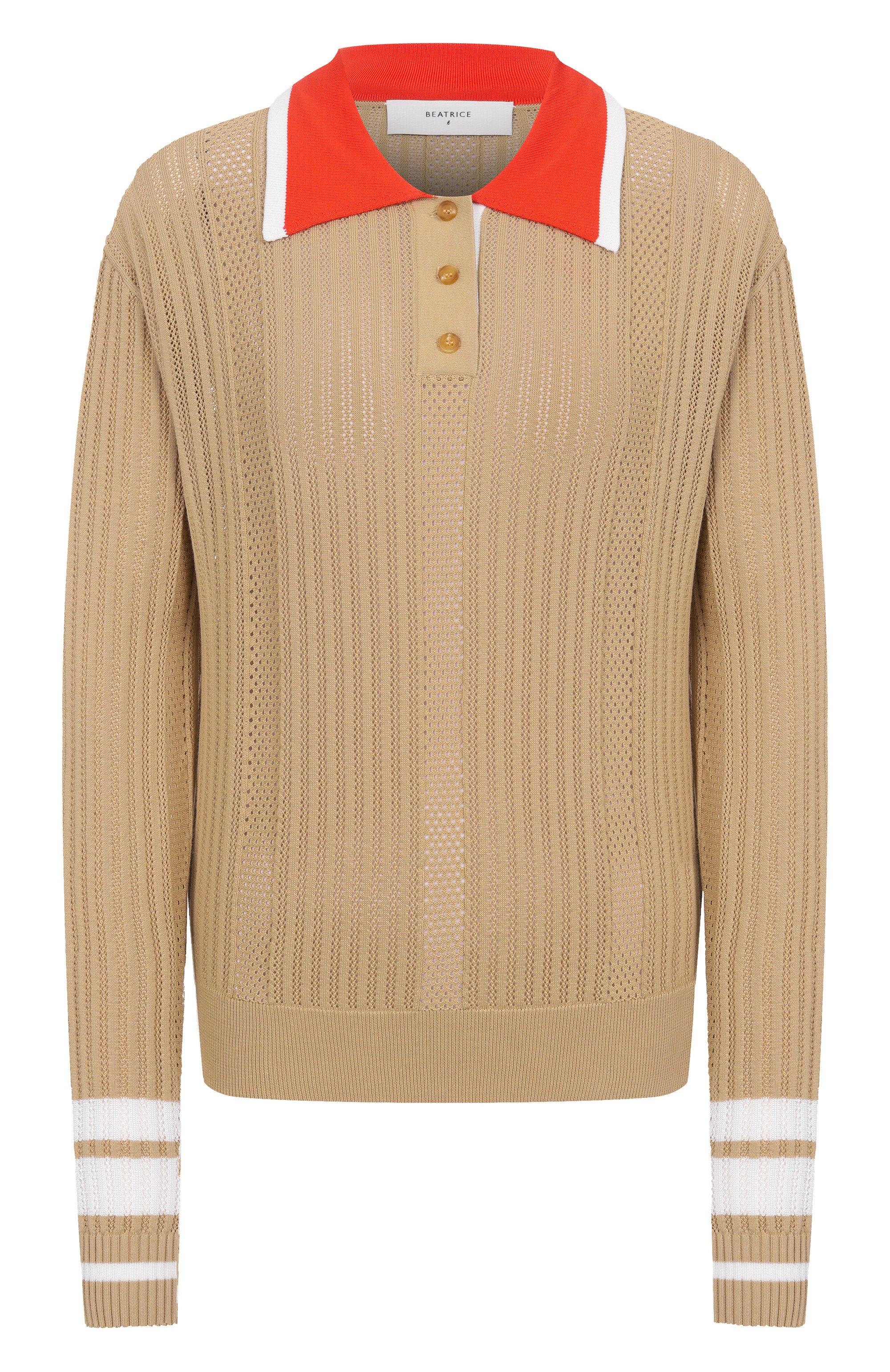 Поло из хлопка и вискозы BEATRICE .B, арт. 25FE8661TALITHA, фото 1