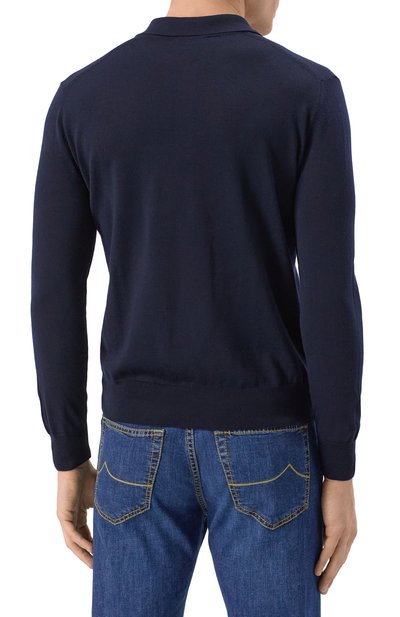 Шерстяное поло CANALI, арт. C0017/MK00077, фото 4