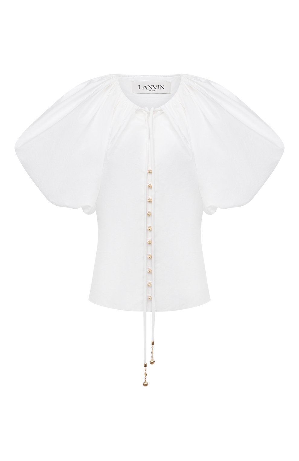 Хлоп ковая блузка LANVIN, арт. RW-T00010-4408-E21, фото 1