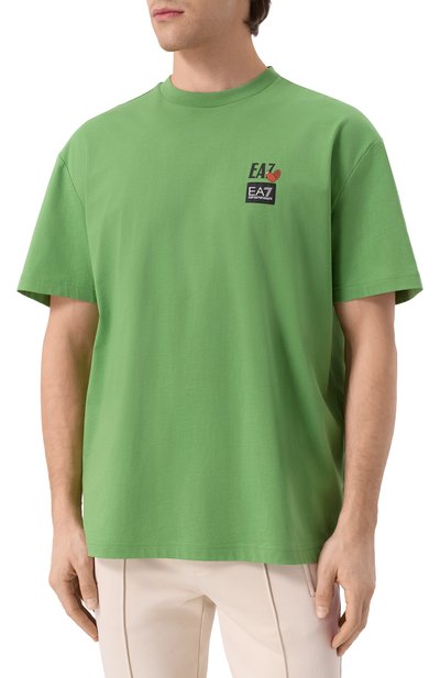 Хлопковая футболка EA7, арт. 7M000118/AF13244, фото 3
