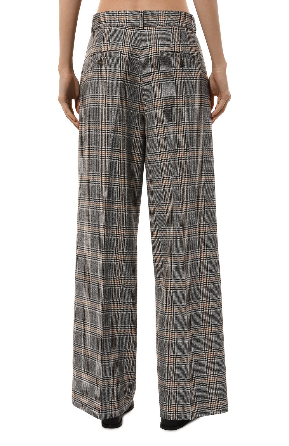 Шерстяные брюки WEEKEND MAX MARA, арт. KATANA, фото 4