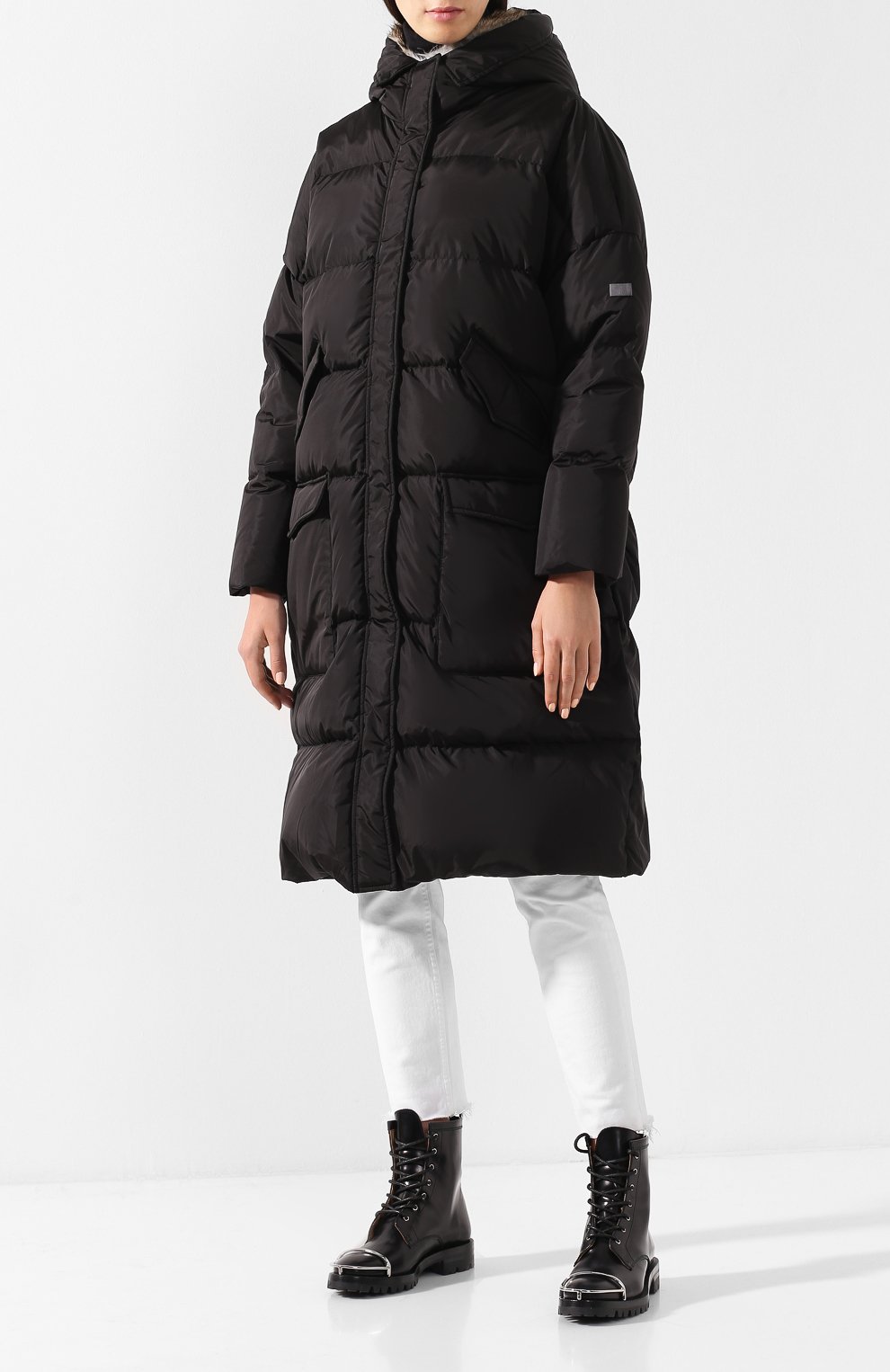 Пухов ик с меховой отделкой капюшона LEMPELIUS, арт. 3000/276R, фото 3