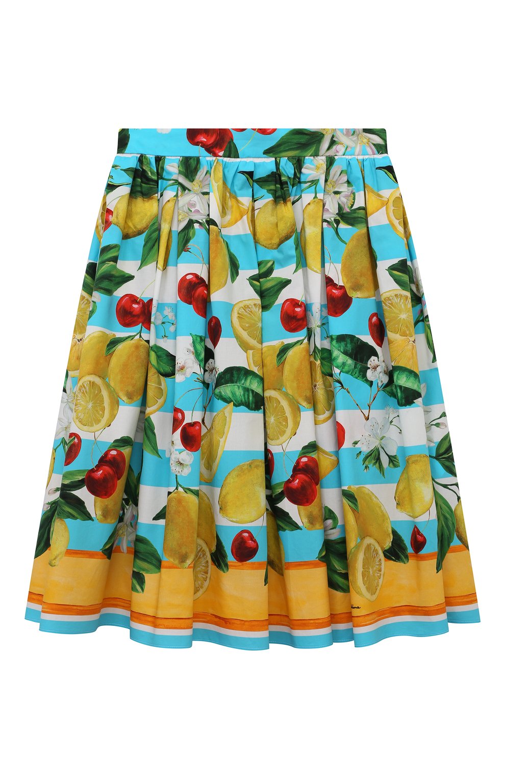 Хлопковая юбка DOLCE & GABBANA, арт. L54I94/G7L8Z/8-12+, фото 1