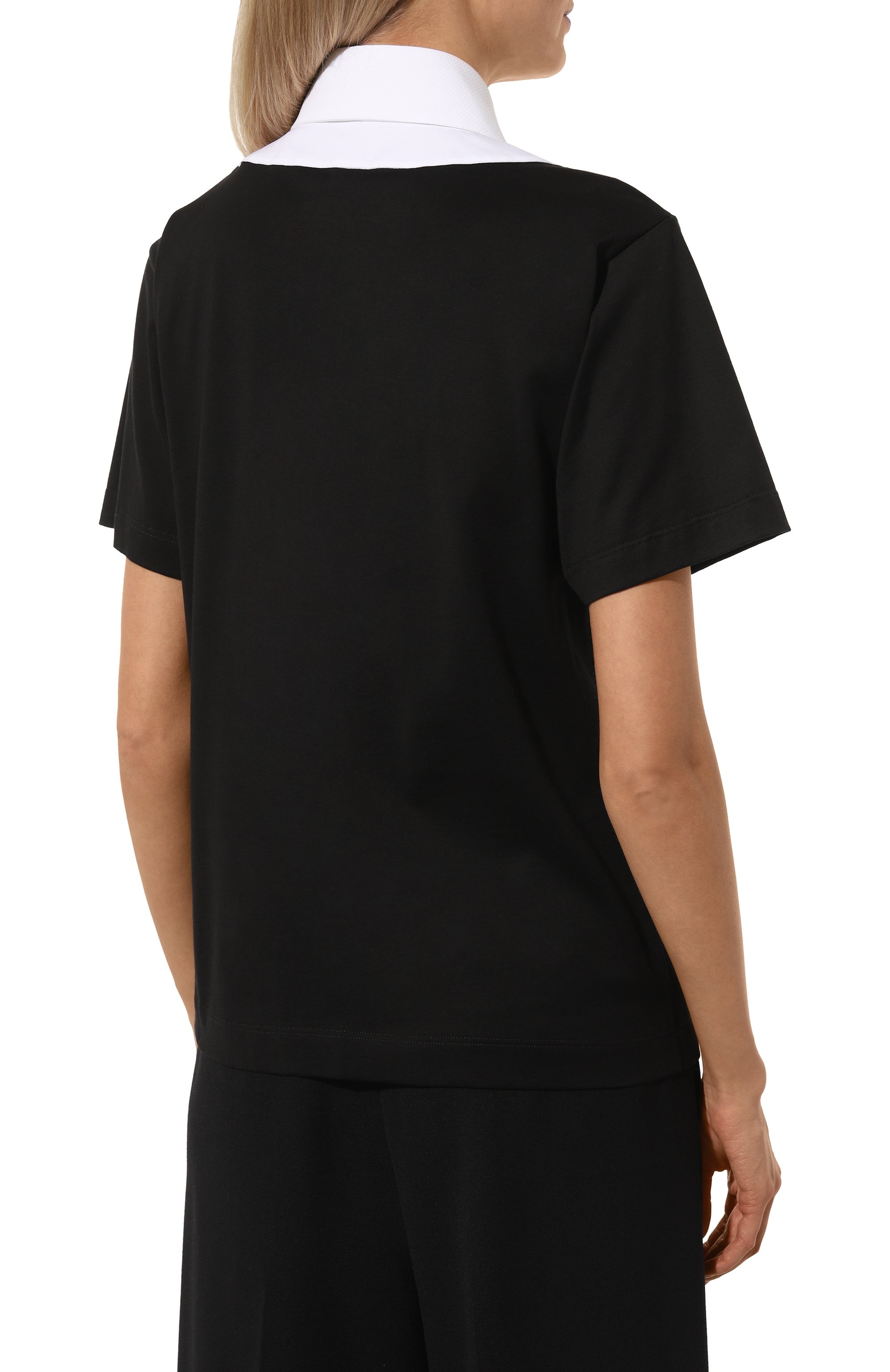 Хлопковое поло DOLCE & GABBANA, арт. F8V03Z/GDCI0, фото 4