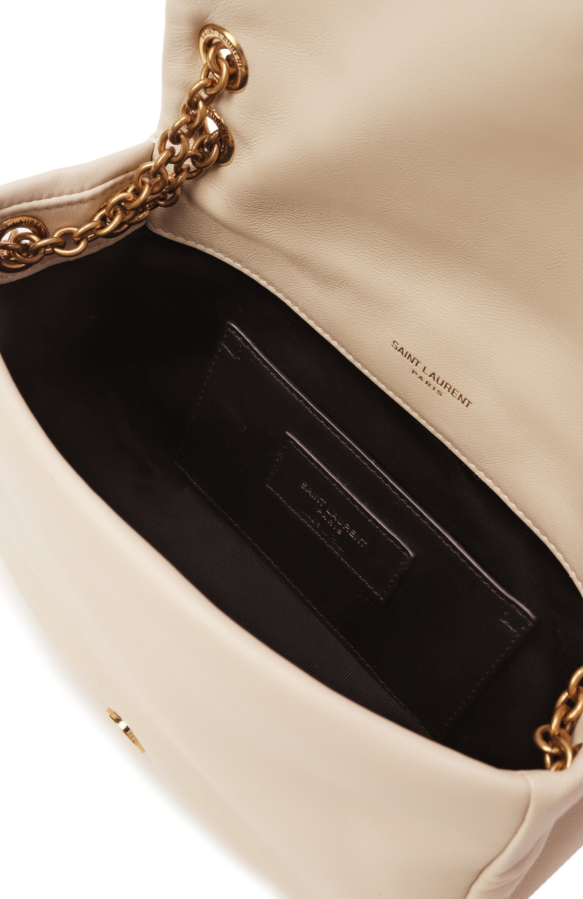 Сумка jamie 4.3 mini SAINT LAURENT кремового цвета по цене 331000 руб., арт. 766754/AAB32, фото 5 Сумка jamie 4.3 mini SAINT LAURENT, арт. 766754/AAB32, фото 5