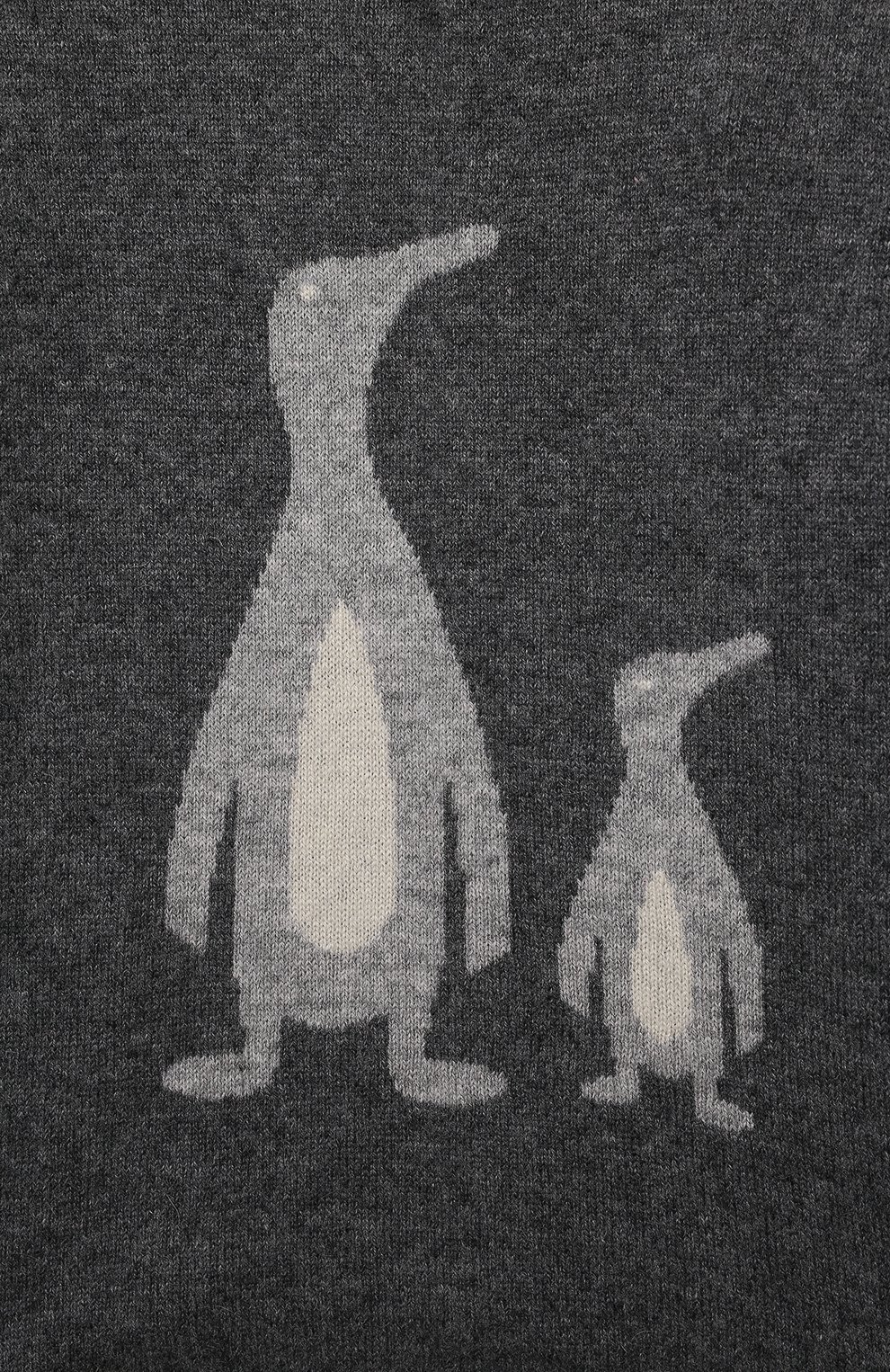 Кашемировый пуловер OSCAR ET VALENTINE темно-серого цвета по цене 21000 руб., арт. W23PUL01PM, фото 3 Кашемировый пуловер OSCAR ET VALENTINE, арт. W23PUL01PM, фото 3