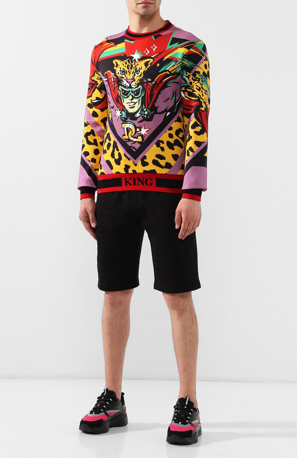 Хлопковый свитшот DOLCE & GABBANA, арт. G90G4T/HH7LK, фото 2