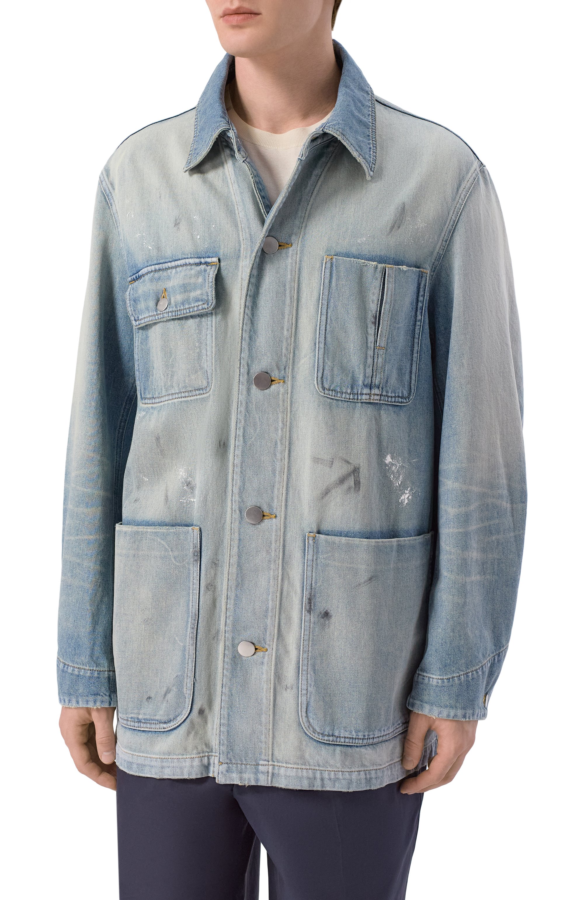 Джинсовая куртка attachment x vein ATTACHMENT, арт. VB61-308, фото 3