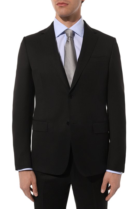 Шерстяной костюм Zegna 28QCGN/522776A5 Чёрный  28QCGN/522776A5 Фото 3