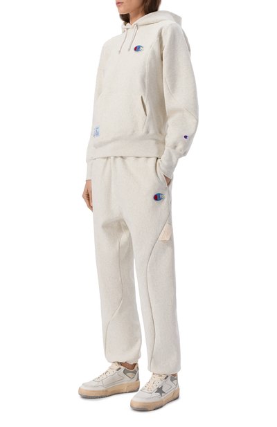 Комбинированные кеды forty2 GOLDEN GOOSE DELUXE BRAND, арт. GWF00630.F006886, фото 3