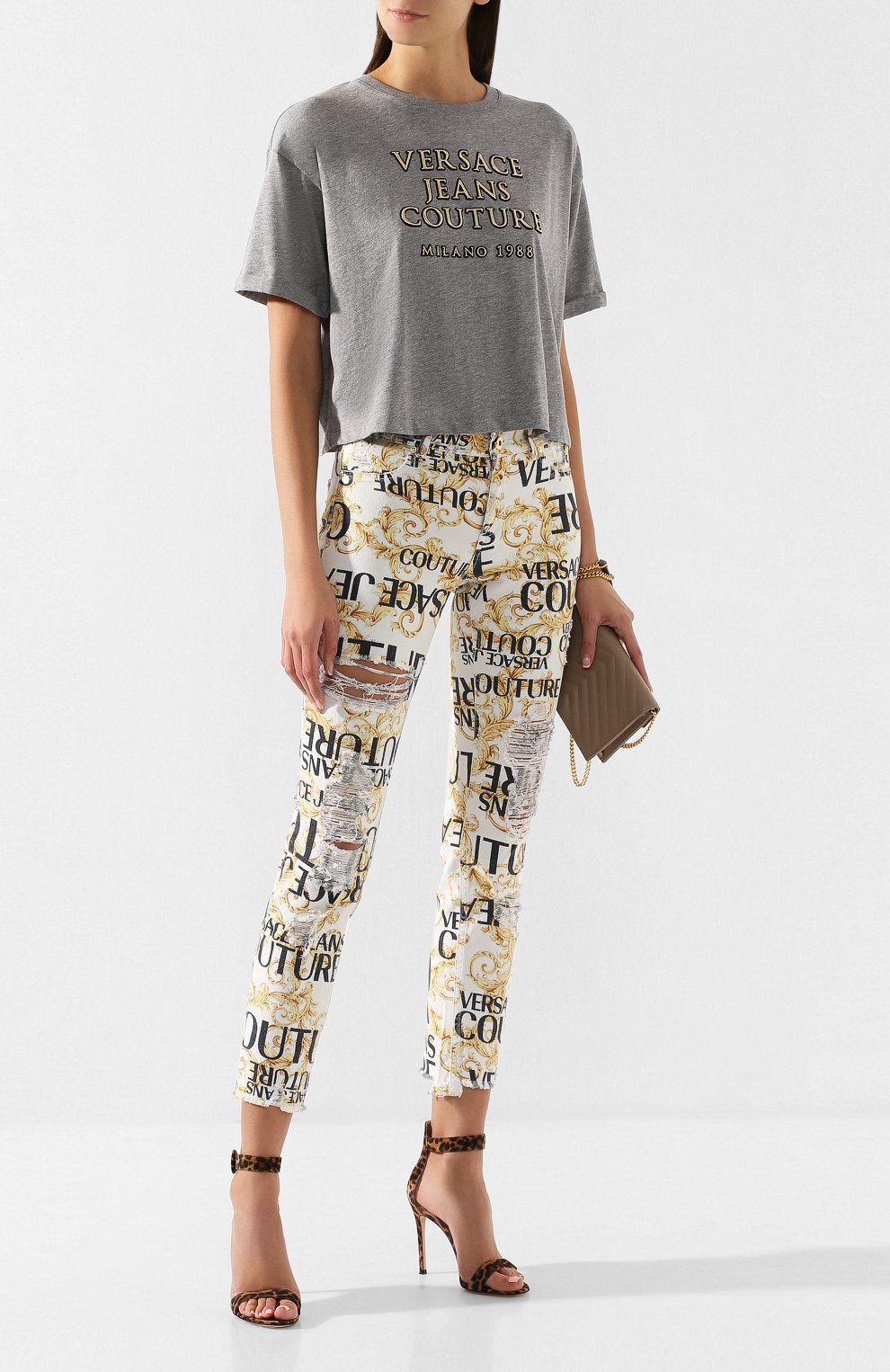 Футболка VERSACE JEANS COUTURE, арт. B2HUA7BG-UDP606 9B/30222, фото 2