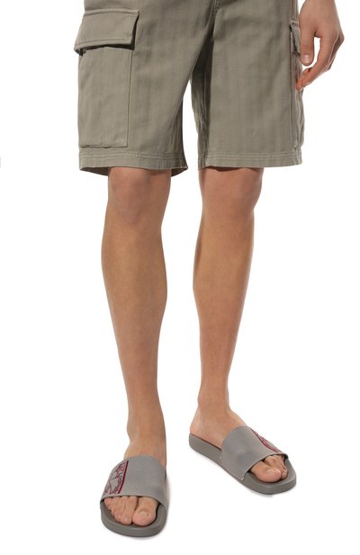 Текстильные шлепанцы BRUNELLO CUCINELLI, арт. MZUNYKR283, фото 3