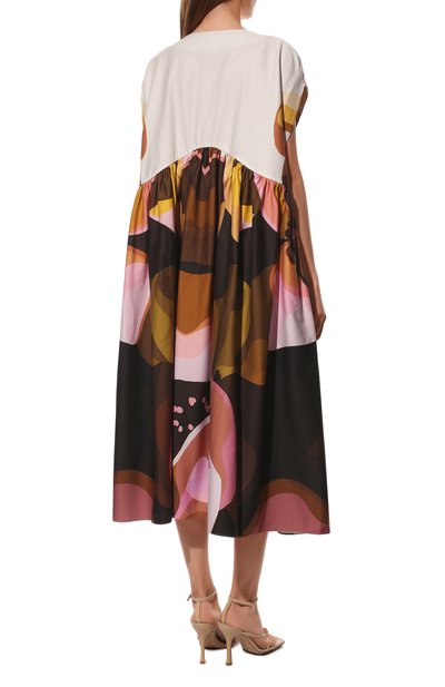 Хлопковое платье KIKA VARGAS, арт. BERNARDA DRESS/C0TT0N PRINT, фото 4