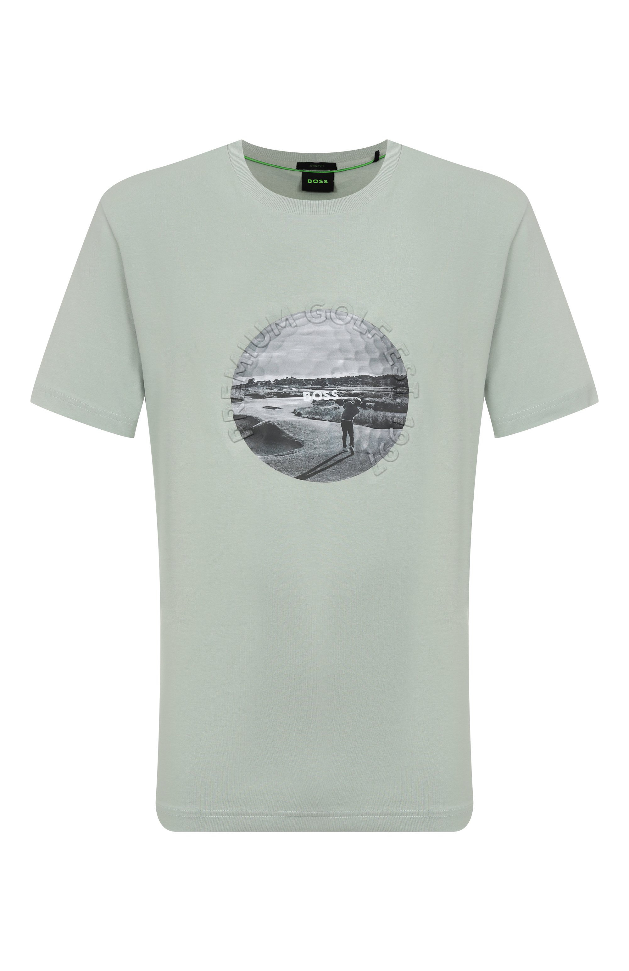 Хлопковая футболка BOSS GREEN, арт. 50537847, фото 1