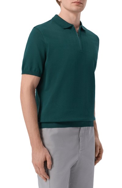 Хлопковое поло CORNELIANI, арт. 27G514/2725018, фото 3