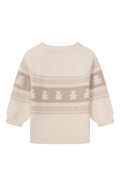 Кашемировый пуловер BRUNELLO CUCINELLI белого цвета по цене 57850 руб., арт. B22M0300R, фото 2 Кашемировый пуловер BRUNELLO CUCINELLI, арт. B22M0300R, фото 2