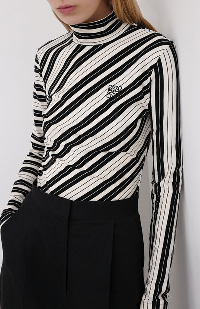 Хлопковая водолазка LOEWE, арт. S359341X93, фото 3