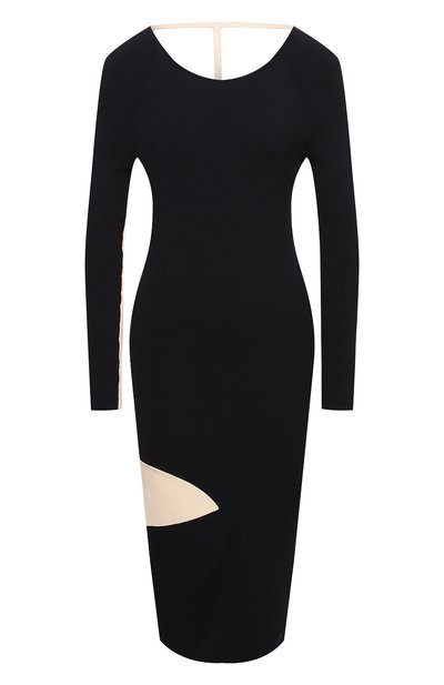 Платье из вискозы OFF-WHITE, арт. 0WHI041F20KNI0011061, фото 1