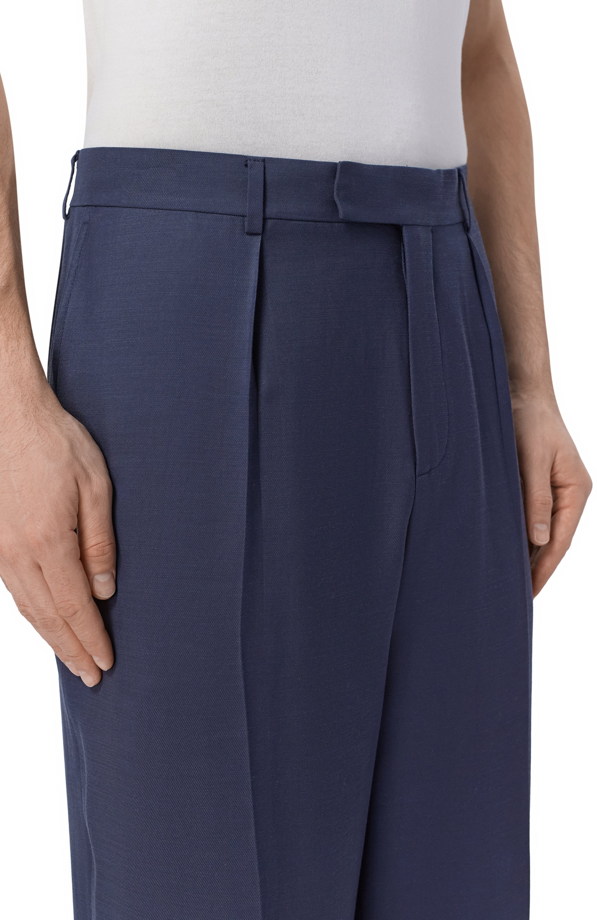 Брюки из вискозы и лиоцелла 12 STOREEZ, арт. 137276, фото 5