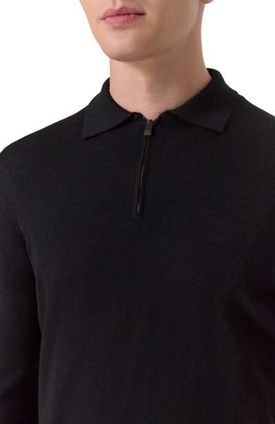 Шерстяное поло CORNELIANI, арт. 26M50F-2625100, фото 5