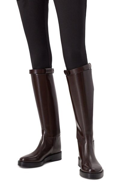 Кожаные сапоги stan ANN DEMEULEMEESTER, арт. B0010078/LT168, фото 3