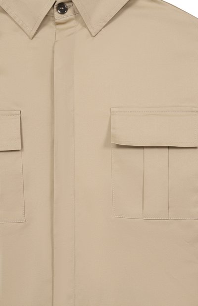 Хлопковая рубашка PAOLO PECORA MILANO, арт. PP4329_001, фото 3