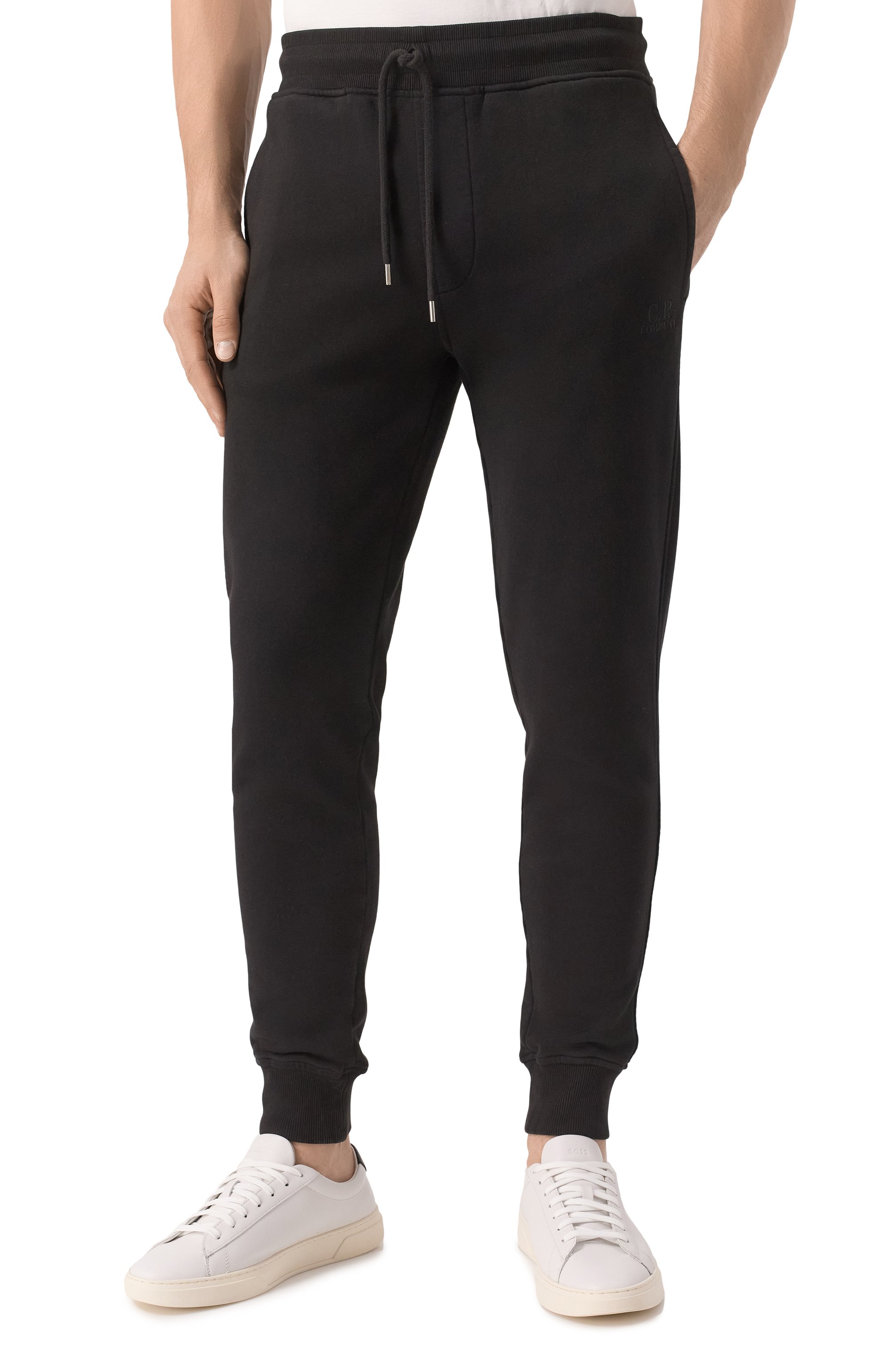 Хлопковые джоггеры C.P. COMPANY, арт. 18CMSP100B110044G, фото 3